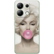 Чехол BoxFace Xiaomi Redmi Note 13 4G Marilyn Monroe Bubble Gum