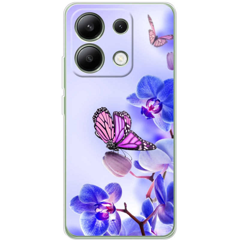 Чехол BoxFace Xiaomi Redmi Note 13 4G Orchids and Butterflies