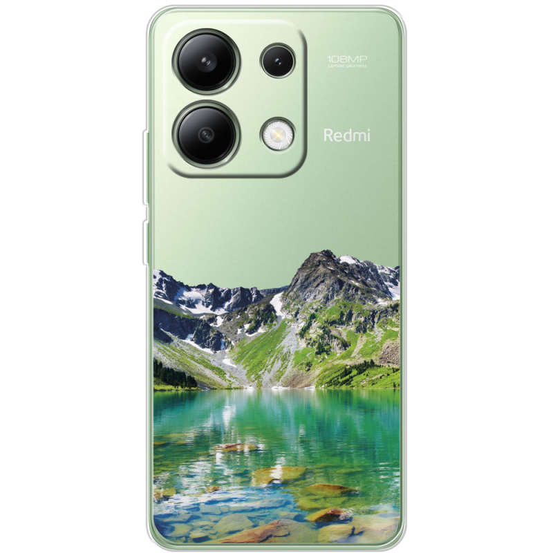 Прозрачный чехол BoxFace Xiaomi Redmi Note 13 4G Green Mountain