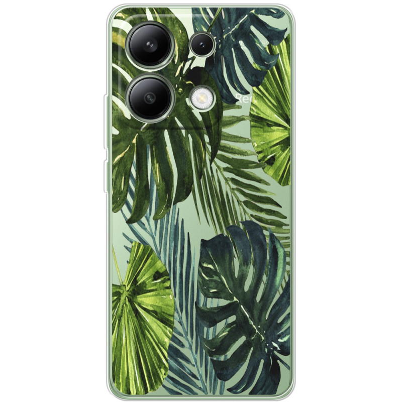 Прозрачный чехол BoxFace Xiaomi Redmi Note 13 4G Palm Tree