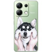 Прозрачный чехол BoxFace Xiaomi Redmi Note 13 4G Husky