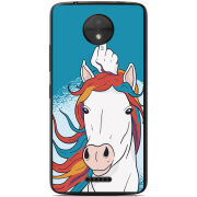 Чехол Uprint Motorola Moto C XT1750 Fuck Unicorn