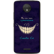 Чехол Uprint Motorola Moto C XT1750 Cheshire Cat