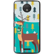 Чехол Uprint Motorola Moto C XT1750 Foresty Deer