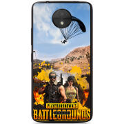 Чехол Uprint Motorola Moto C XT1750 Pubg parachute