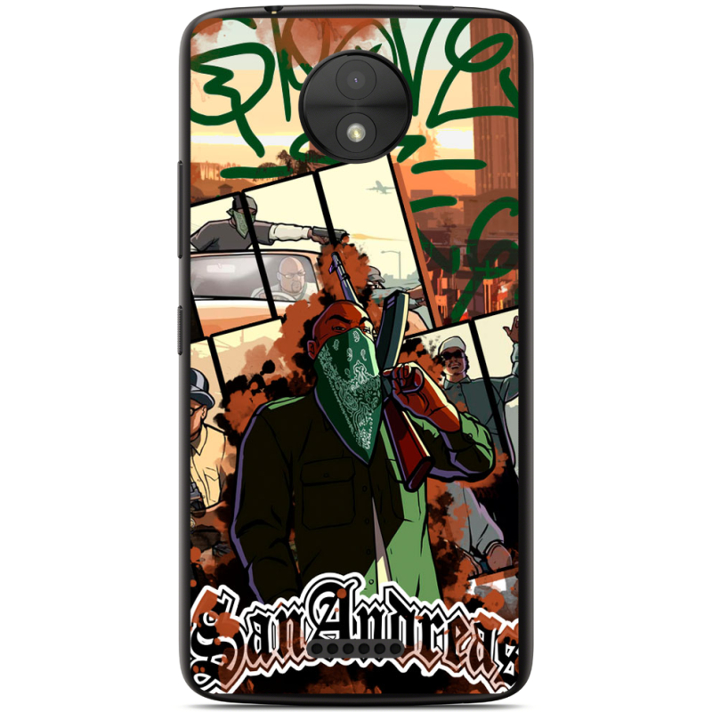 Чехол Uprint Motorola Moto C XT1750 GTA San Andreas