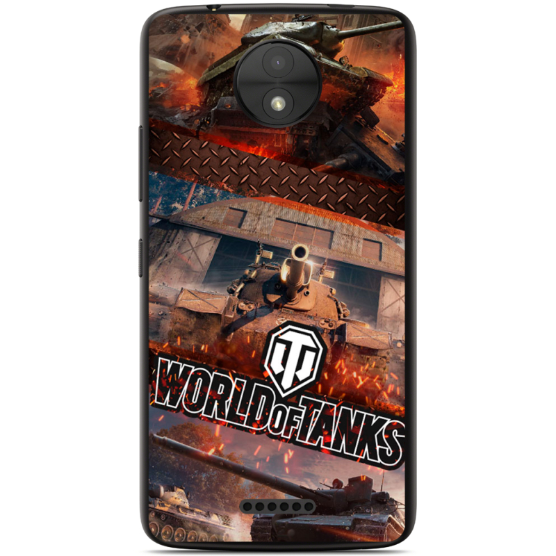 Чехол Uprint Motorola Moto C XT1750 World Of Tanks