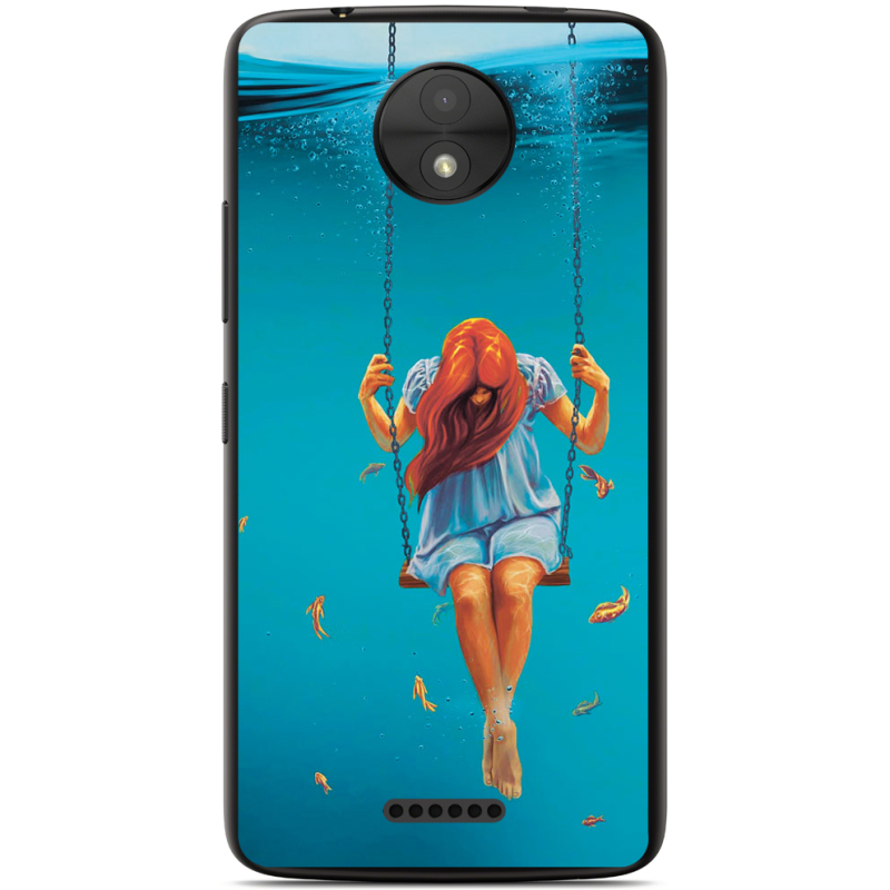 Чехол Uprint Motorola Moto C XT1750 Girl In The Sea