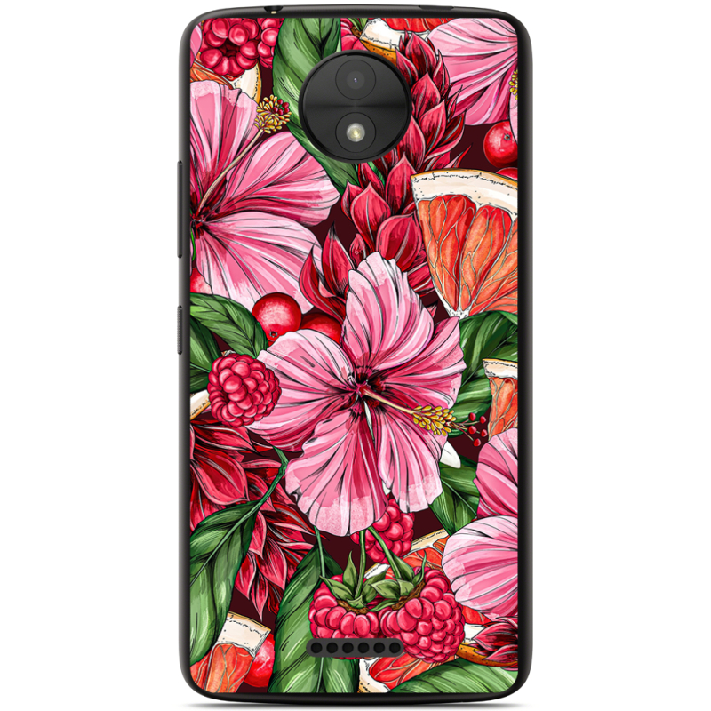 Чехол Uprint Motorola Moto C XT1750 Tropical Flowers