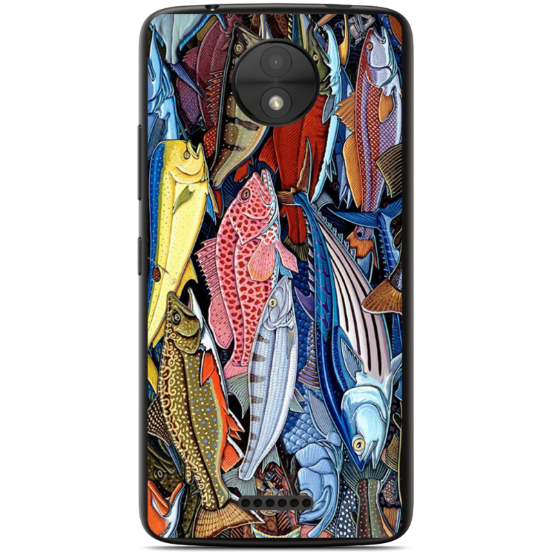 Чехол Uprint Motorola Moto C XT1750 Sea Fish