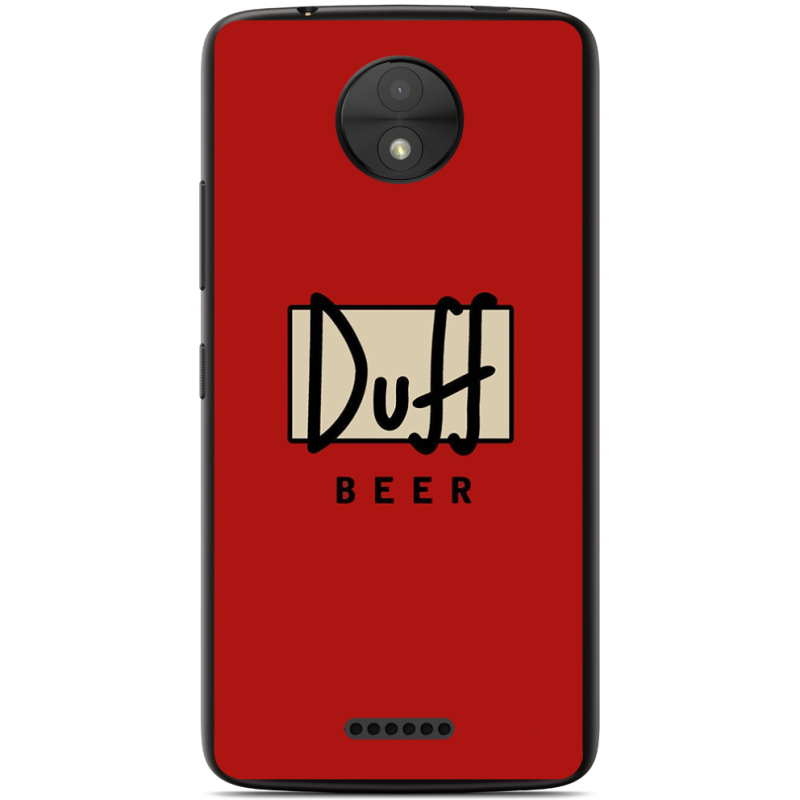 Чехол Uprint Motorola Moto C XT1750 Duff beer