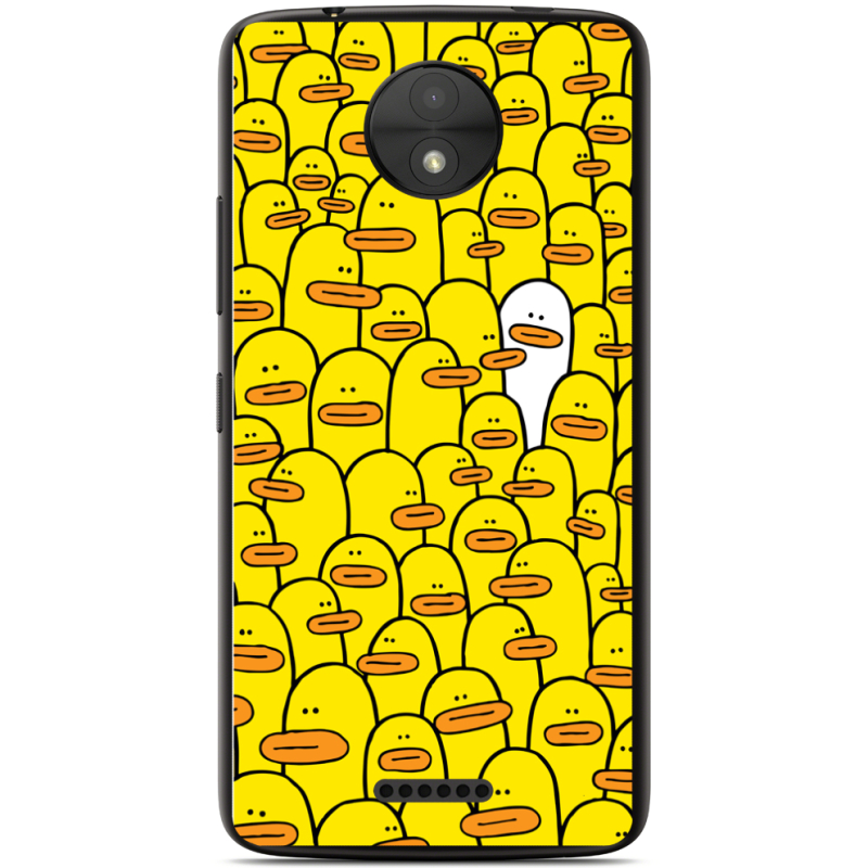 Чехол Uprint Motorola Moto C XT1750 Yellow Ducklings