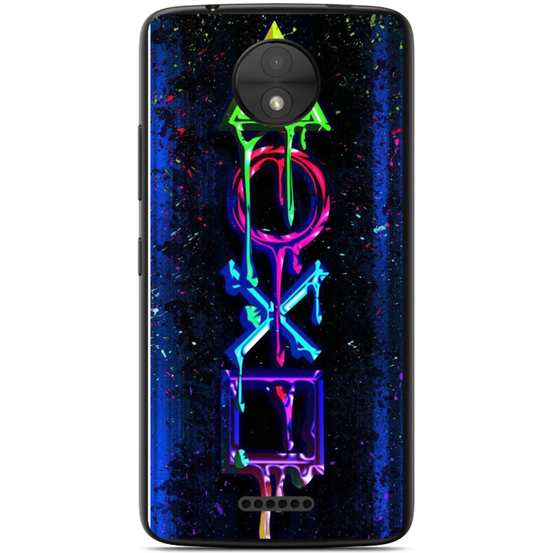 Чехол Uprint Motorola Moto C XT1750 Graffiti symbols