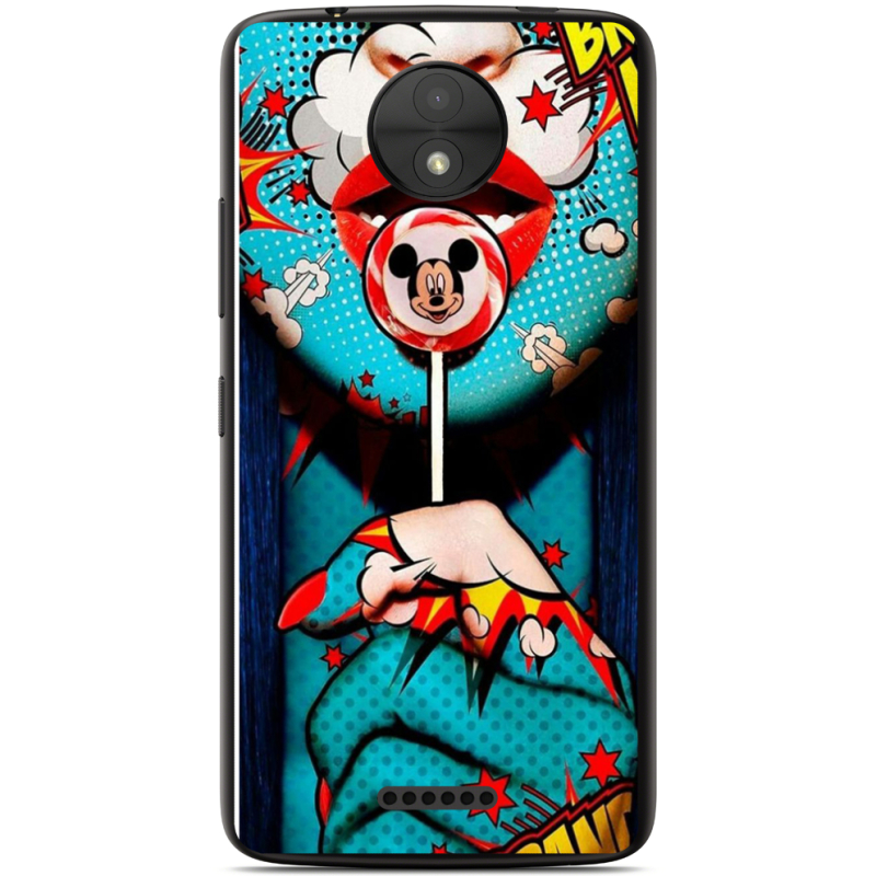 Чехол Uprint Motorola Moto C XT1750 Girl Pop Art