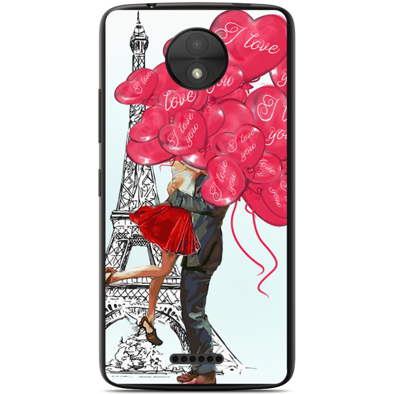 Чехол Uprint Motorola Moto C XT1750 Love in Paris