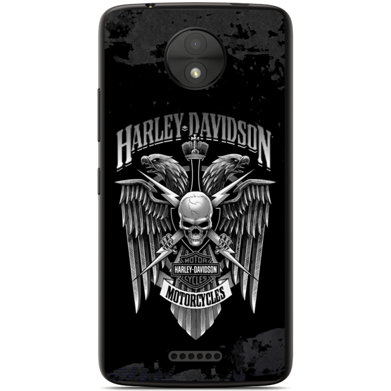 Чехол Uprint Motorola Moto C XT1750 Harley Davidson