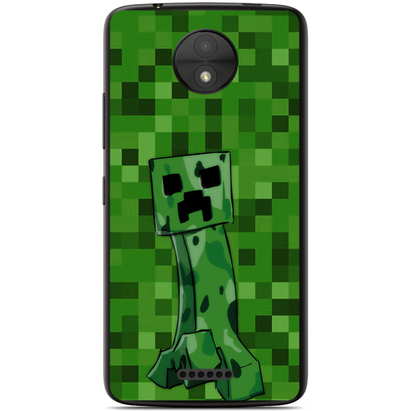 Чехол Uprint Motorola Moto C XT1750 Minecraft Creeper