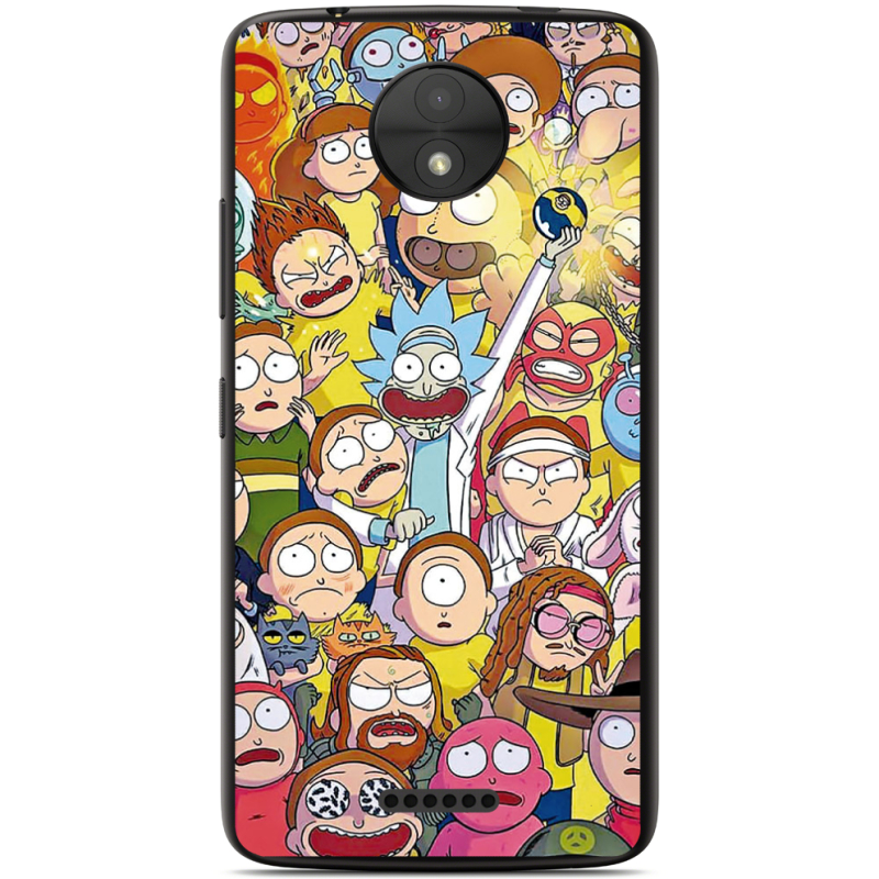 Чехол Uprint Motorola Moto C XT1750 Rick and Morty