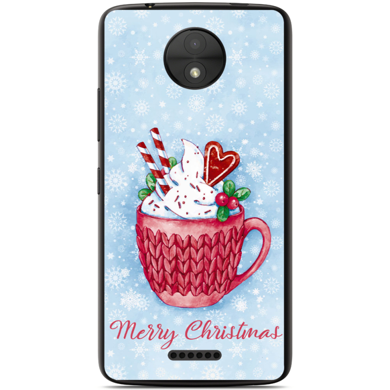 Чехол Uprint Motorola Moto C XT1750 Spicy Christmas Cocoa