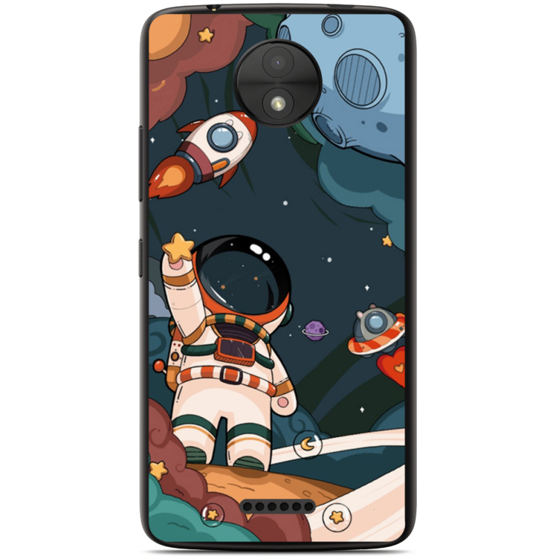 Чехол Uprint Motorola Moto C XT1750 Space Mission