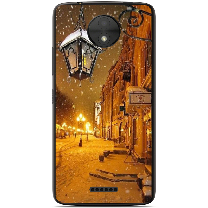 Чехол Uprint Motorola Moto C XT1750 Night Street