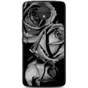 Чехол Uprint Motorola Moto C XT1750 Black and White Roses