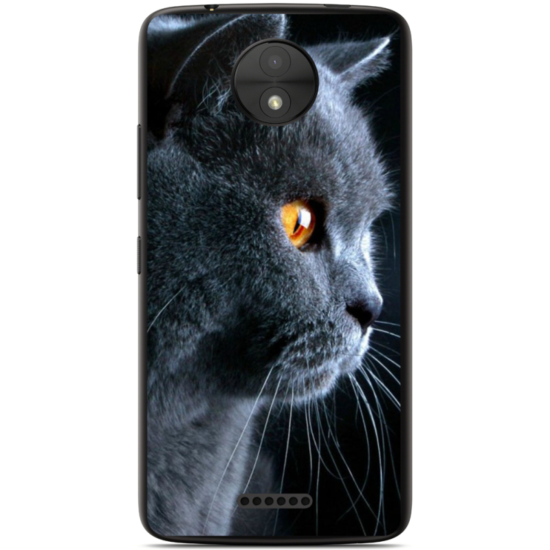 Чехол Uprint Motorola Moto C XT1750 English cat