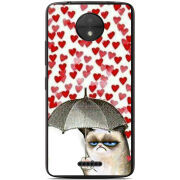 Чехол Uprint Motorola Moto C XT1750 Raining Hearts