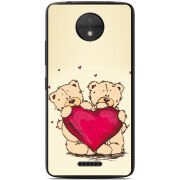 Чехол Uprint Motorola Moto C XT1750 Teddy Bear Love