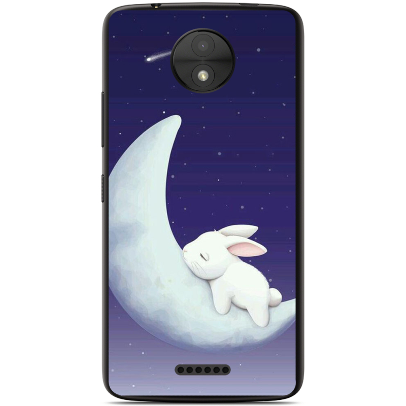 Чехол Uprint Motorola Moto C XT1750 Moon Bunny