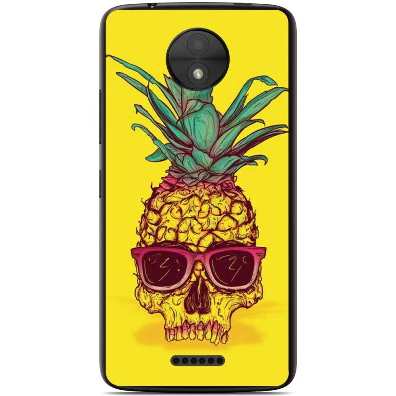 Чехол Uprint Motorola Moto C XT1750 Pineapple Skull
