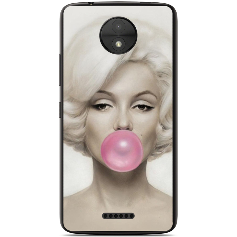 Чехол Uprint Motorola Moto C XT1750 Marilyn Monroe Bubble Gum