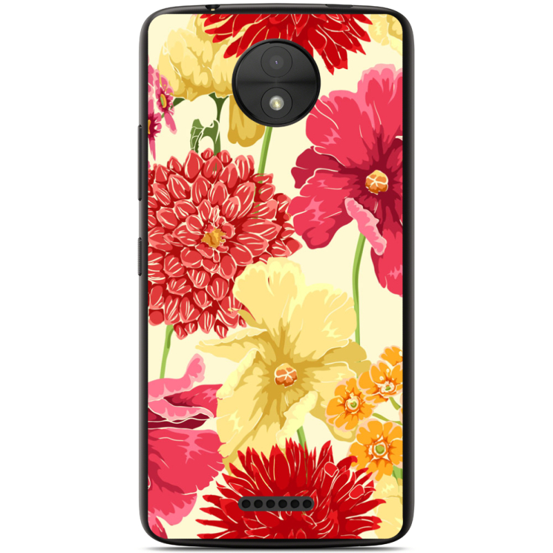 Чехол Uprint Motorola Moto C XT1750 Flower Bed