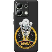 Черный чехол BoxFace Xiaomi Redmi Note 13 4G NASA Spaceship