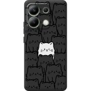 Черный чехол BoxFace Xiaomi Redmi Note 13 4G 