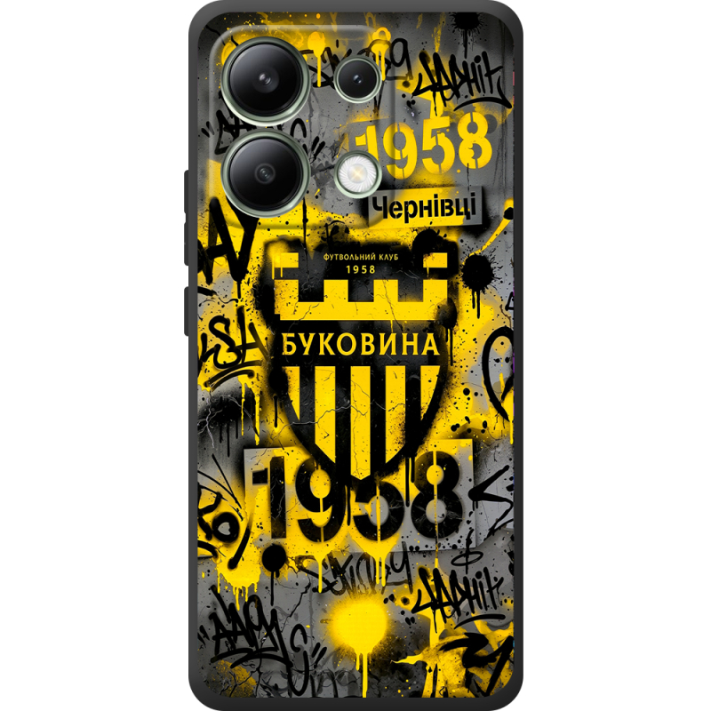 Черный чехол BoxFace Xiaomi Redmi Note 13 4G 