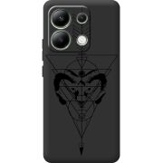 Черный чехол BoxFace Xiaomi Redmi Note 13 4G 