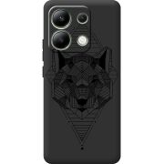 Черный чехол BoxFace Xiaomi Redmi Note 13 4G 