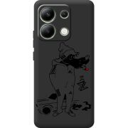 Черный чехол BoxFace Xiaomi Redmi Note 13 4G 