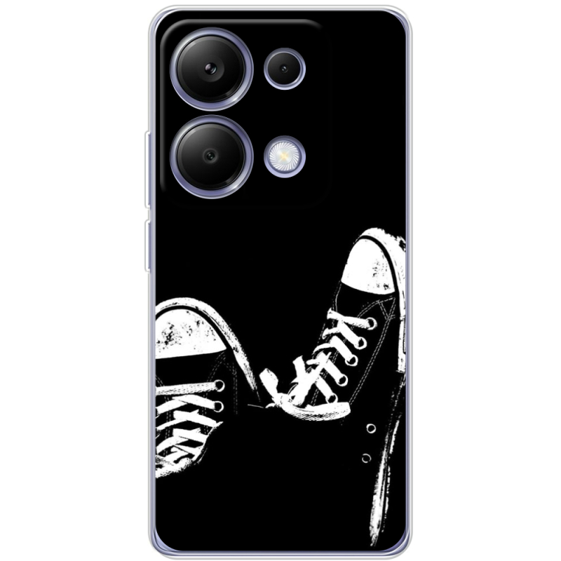 Чехол BoxFace Xiaomi Redmi Note 13 Pro 4G Black Sneakers