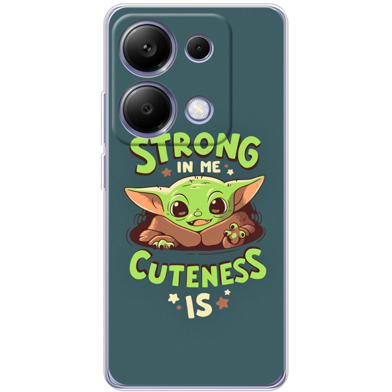 Чехол BoxFace Xiaomi Redmi Note 13 Pro 4G Strong in me Cuteness is