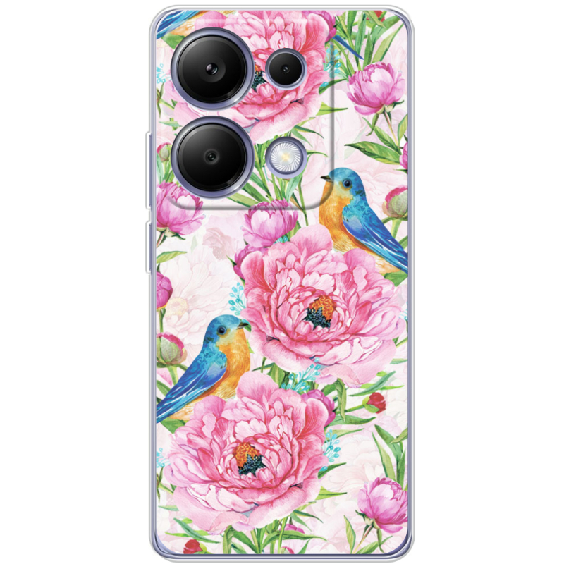 Чехол BoxFace Xiaomi Redmi Note 13 Pro 4G Birds and Flowers