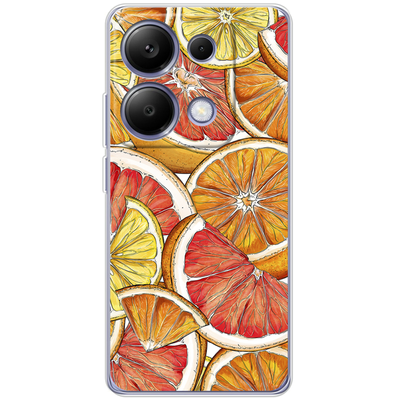 Чехол BoxFace Xiaomi Redmi Note 13 Pro 4G Citrus Pattern