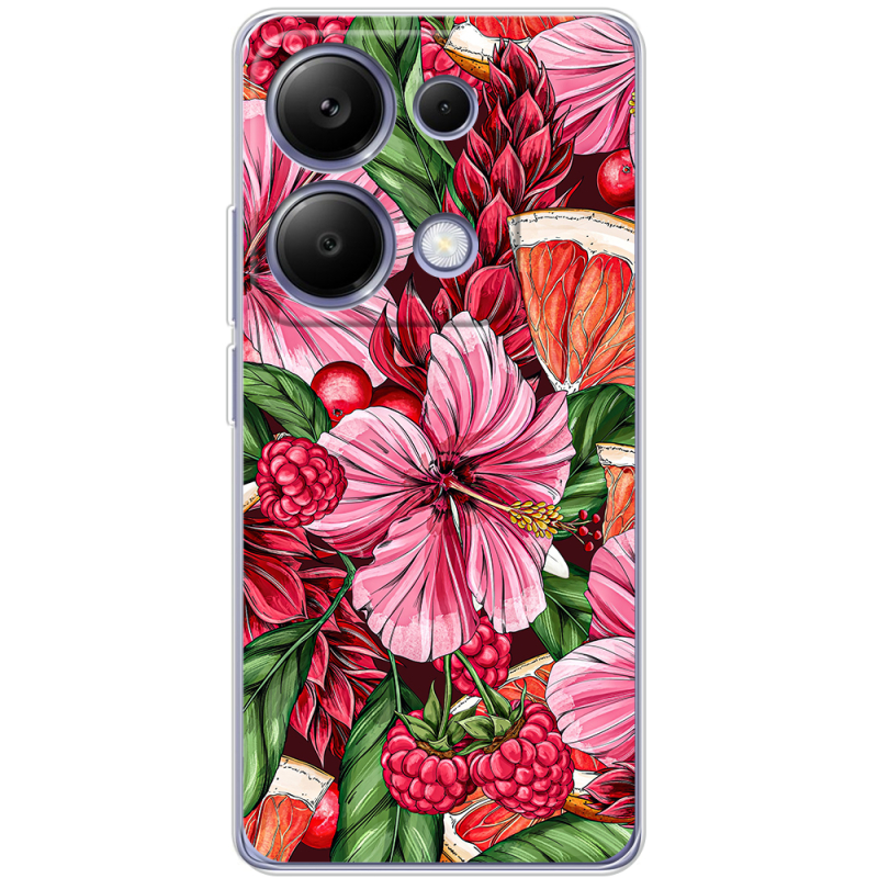 Чехол BoxFace Xiaomi Redmi Note 13 Pro 4G Tropical Flowers