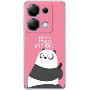 Чехол BoxFace Xiaomi Redmi Note 13 Pro 4G Dont Touch My Phone Panda