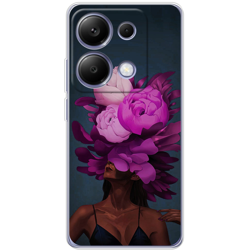 Чехол BoxFace Xiaomi Redmi Note 13 Pro 4G Exquisite Purple Flowers