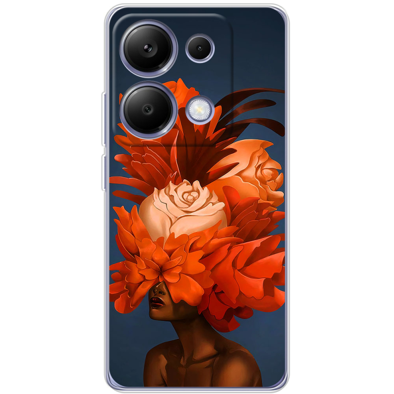 Чехол BoxFace Xiaomi Redmi Note 13 Pro 4G Exquisite Orange Flowers