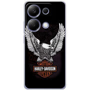 Чехол BoxFace Xiaomi Redmi Note 13 Pro 4G Harley Davidson and eagle