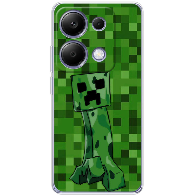 Чехол BoxFace Xiaomi Redmi Note 13 Pro 4G Minecraft Creeper