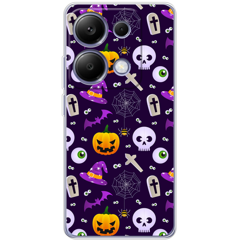 Чехол BoxFace Xiaomi Redmi Note 13 Pro 4G Halloween Purple Mood